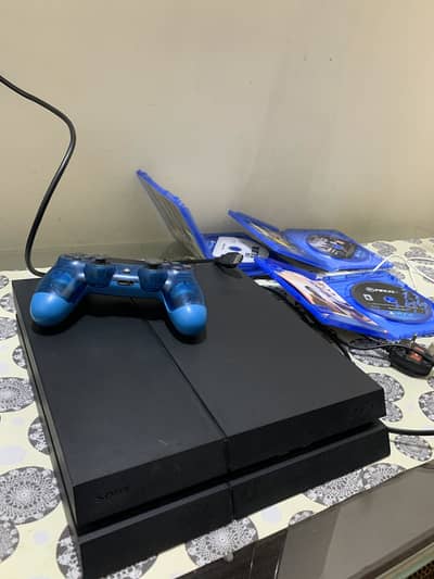 PS4 Fat - 500GB JB + 3 CDs