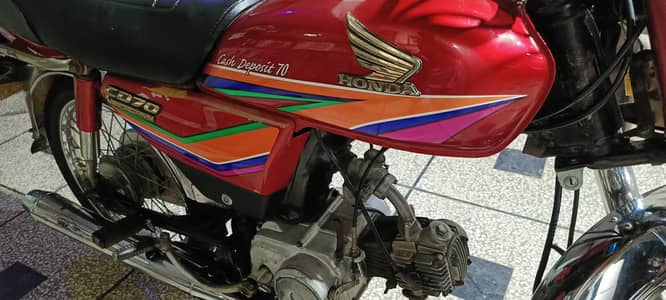 Honda cd70 2012model totally janion condition
