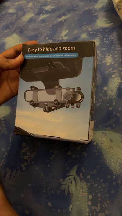 Car center Mirror Moble holder adjustable Rotate