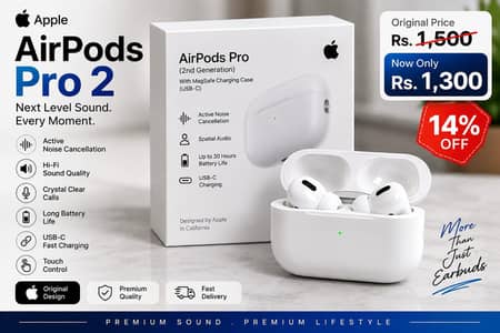 Premium Wireless Earbuds | Bluetooth 5.3 | Only Rs. 1,300