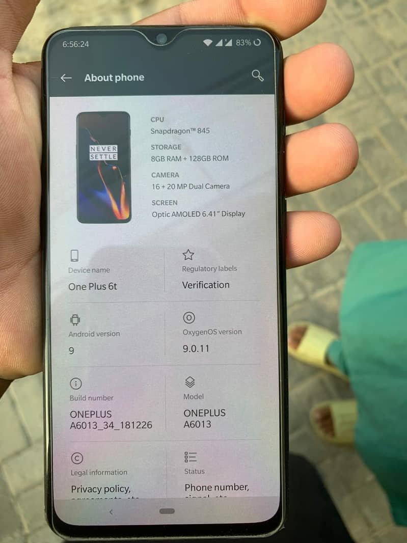 One Plus 6T 1
