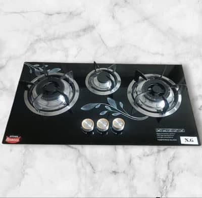 Tempered Glass Gas hob