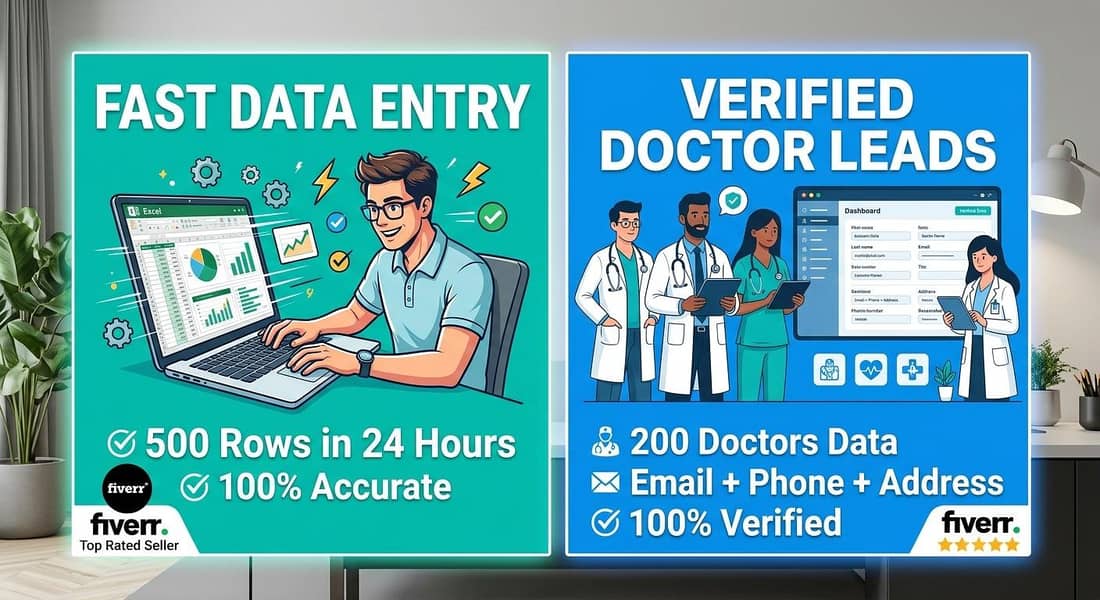 data entry expert/excel work google sheet work Ms word work 1