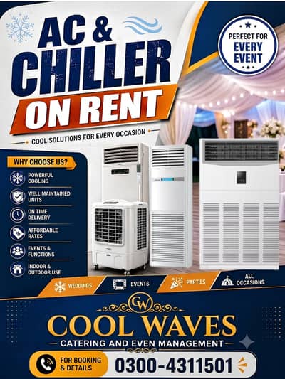 Ac Renting Services/ Cabinat Chiller/ Cabinate Ac/ Ac on rent / Rent