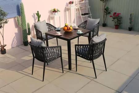 CAFE'S RESTAURANT OUTDOOR RATTAN ROPE FURNITURE AVAILABLE FOR SALE