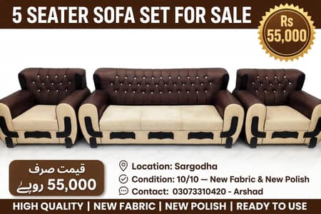 1+1+3 seater sofa set