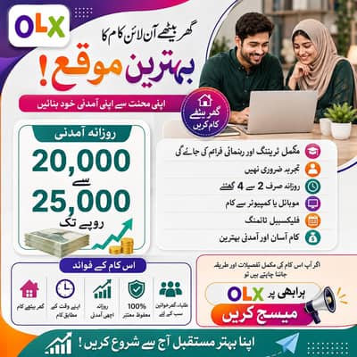 Online Jobs, Assignment Writing, Data Entry, Typing job, Part Time Job