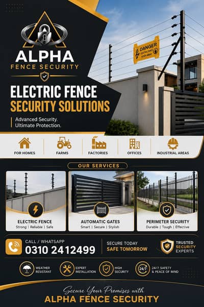Razor & Barbed wire, Electric Fence & Perimeter Protection -In karachi
