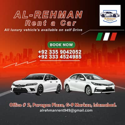 Rent a Car, Rental Cars, Car Rental, Self Drive, Altis, Civic, Honda