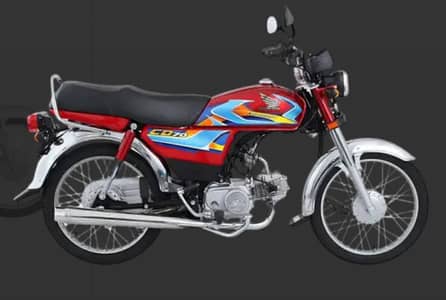 I NEED HONDA CD70 2026 MODEL BIKE REGIESTERED HO