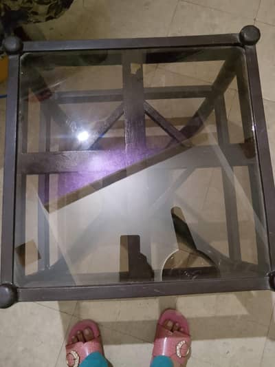 2 Small and 1 long table in new condition