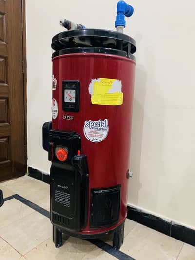 Nasgas geyser (Electric+CNG/LPG)