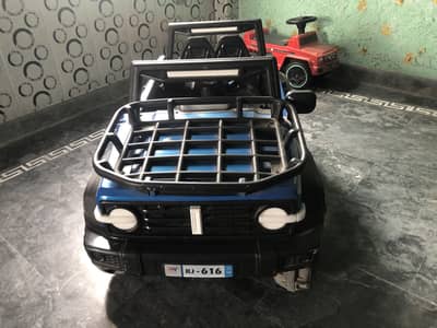 Battery operated and remote control car for kids use