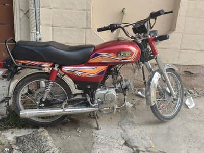 hi speed 70cc Islamabad registration 323