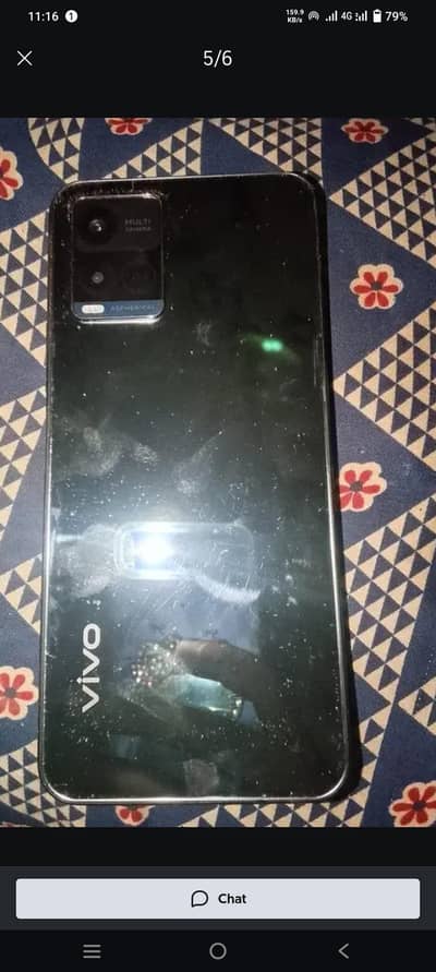 Vivo Y33s 8 + 4 ram 128 memory all ok condition 10 by 9