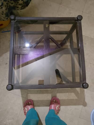 2 single and 1 long table not used new condition