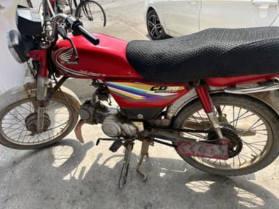 honda cd 70 model 2015 with original card