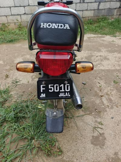 Honda cd70 2022model 10by10 with full number