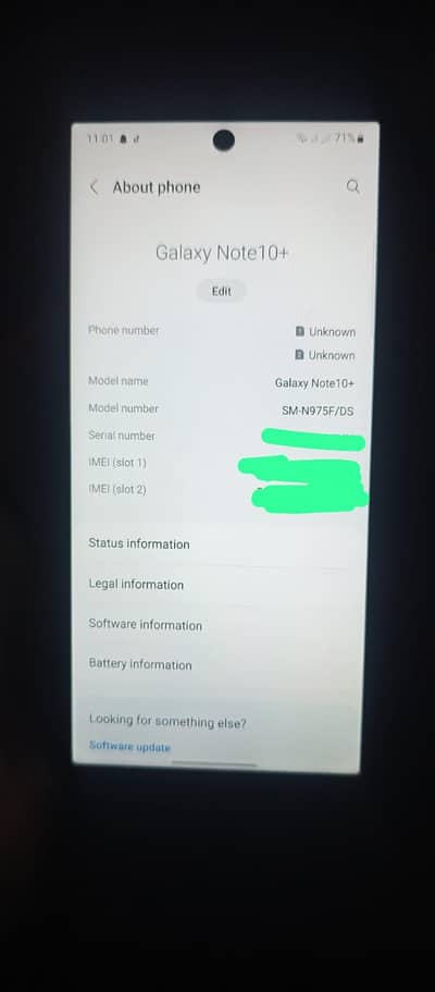 Samsung Mobile Note 10 Plus 12/256 call&whatsapp 03156989170 exchange
