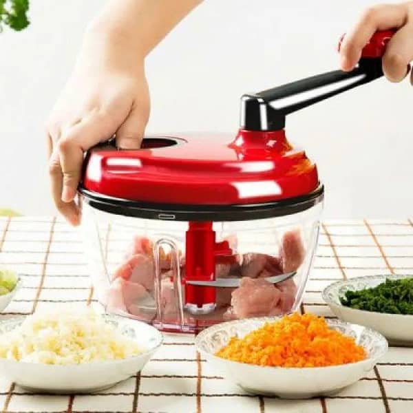 Apple King Manual Hand Multifuntion Speedy Chopper Vegetable Stuffing Device