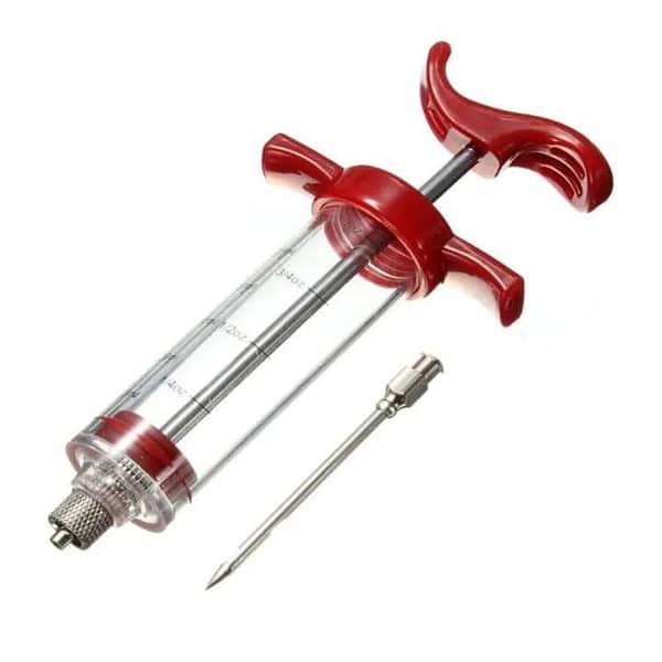 BBQ Broast Meat Chickens Marinade Injector ,Flavor Seasoning Injector, Stainless Steel Injection, Sauce Injection Kitchen Accessories
