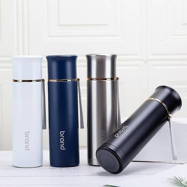 Water Bottle BRAND Staineless Steel Flask Hot and Cold Premium Quality Steel Water Bottle Flip Style Vacuum Insulated Flask, Double Walled Stainless Steel Bottle for Travel, Home, Office, Outdoor, Gym, Sports