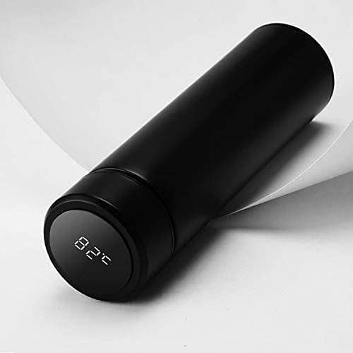 500ML Water Bottle Smart Thermos Led Digital Temperature Display Stainless Steel Coffee Thermal Mugs Intelligent Insulation Cups