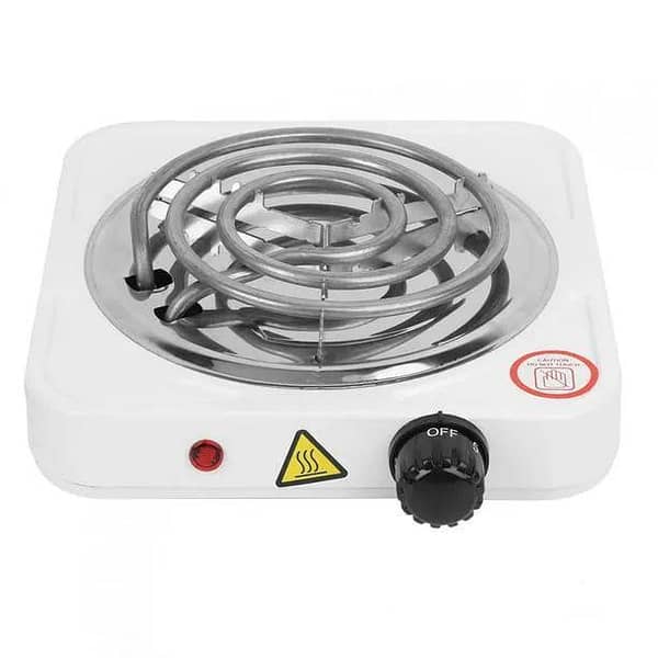Electric Stove for Cooking, 1000W Hot Plate with Quick 2-Minute Heat, Automatic Thermostat