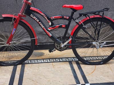 slightly used new bicycle