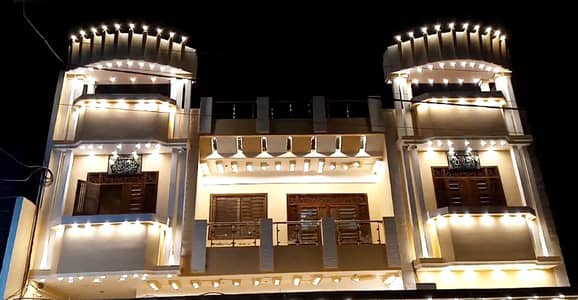 Residential+Commercial Property Main 150 Feet Double Road Lease Property Ground+1 Urgent Sale in Gulshan-e-Maymar Karachi