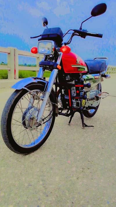 Honda CG 125 2023 model neat & clean well mentaind