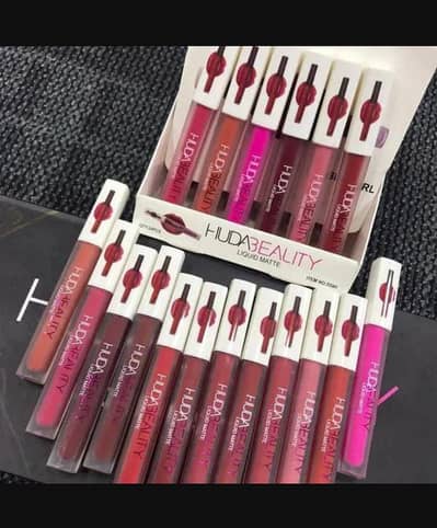 Matte lip gloss set 12 shades long lasting