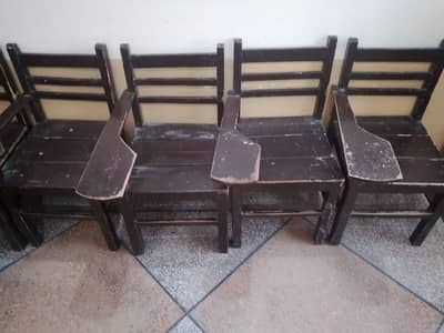 wooden chairs(35+ pieaces)