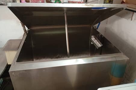 Milk chiller & milk boiler