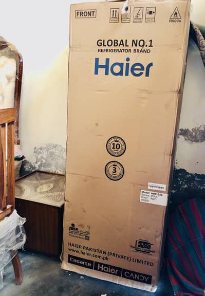 Haier new Diba pack fridge urgent for sale' 03034016487