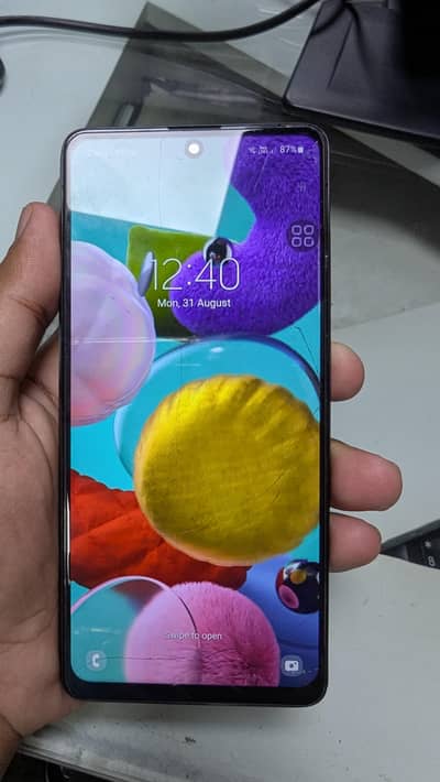 Samsung Mobile A51 6/128 Dual sim pta approved for sale