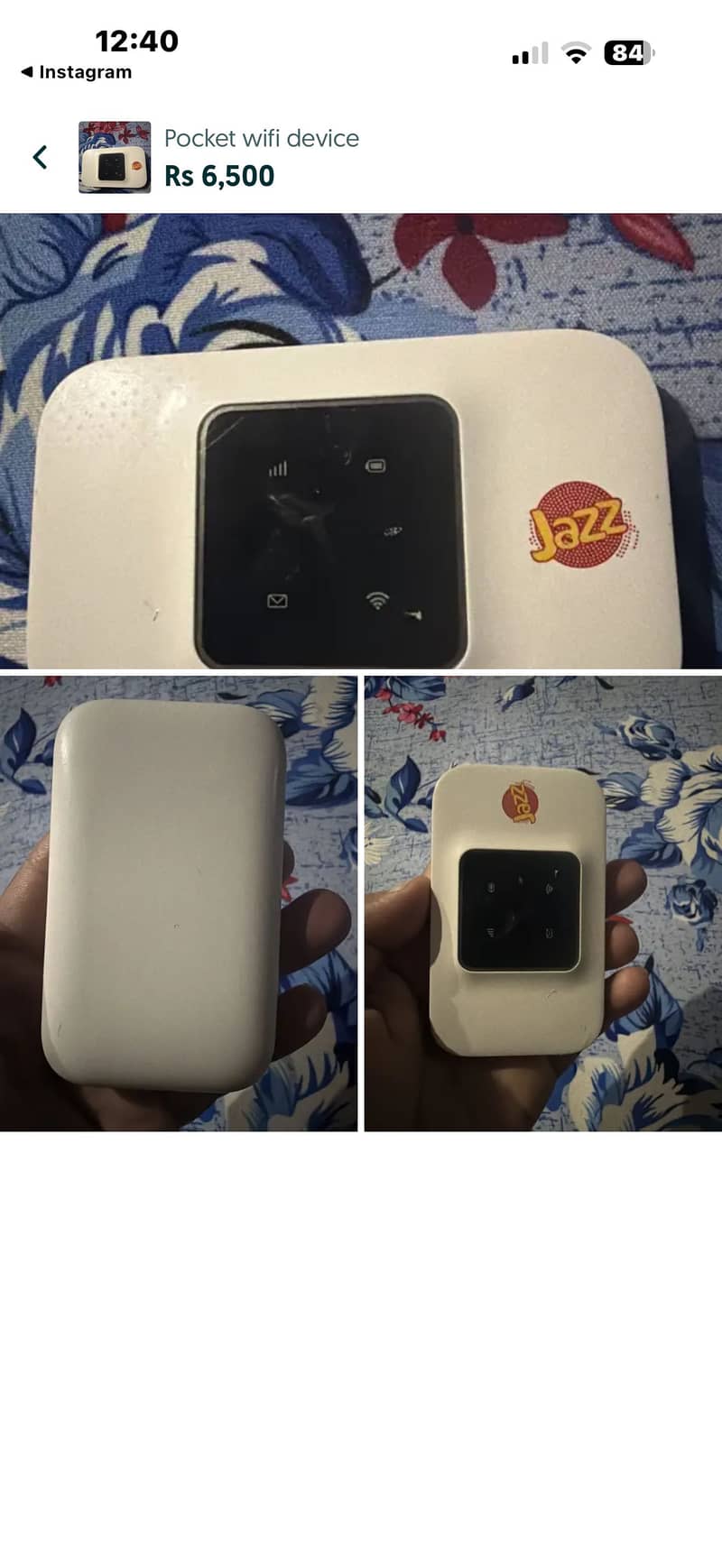 Jazz 4g device 2