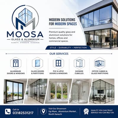 UPVC Door and Windows Aluminium Doors and Windows & Shower Cubicles