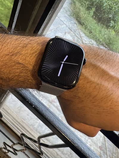 Apple Watch Series 10 46mm Jet Black with box