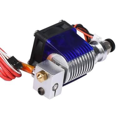 V6 Metal Hotend Extruder 1.75mm with Cooling Fan for 3D Printer