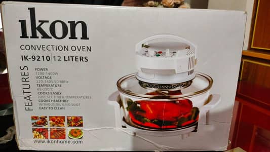 convection  oven 12 litters