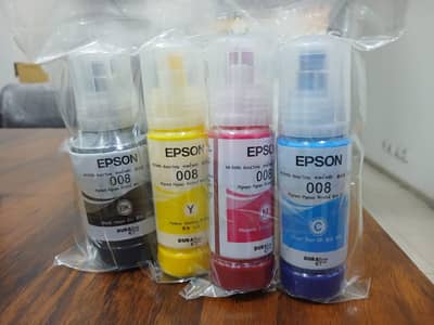Epson 008 INK Bottle SET (CYMK)