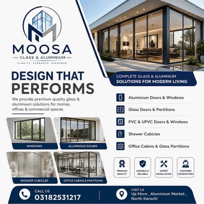UPVC Door and Windows Aluminium Doors and Windows & Shower Cubicles
