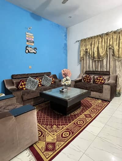 6 seater sofa set for sale with table carpet and curtains