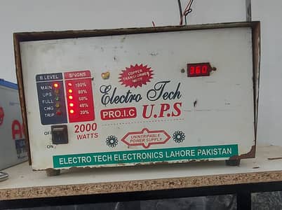2000 Watts ups