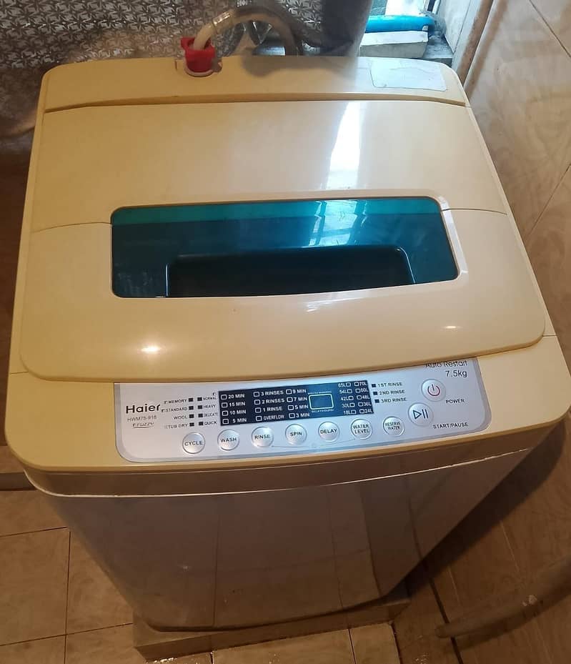 Haier Automatic Washing Machine 4