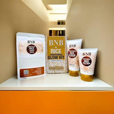 brightening rice facial kit Dor woman