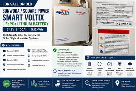 Lithium Batter 5.1 kwh