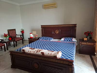 Couple Bed + Dressing table + 2x side chair and table for sale