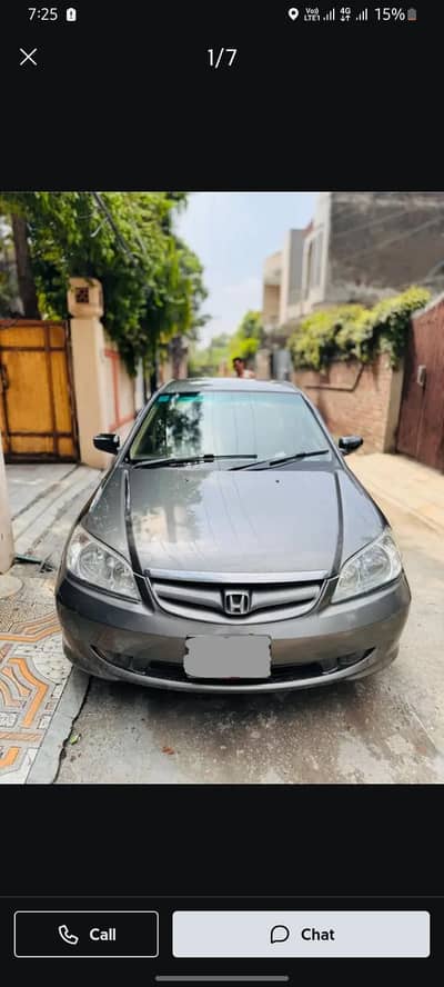 Honda Civic EXi 2007